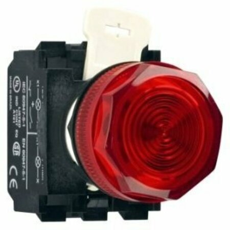 EATON E22 PUSHBUTTON, NON-METALLIC ASSEMBLED INDICATING LIGHT, HEAVY-DUTY, STAND E22H2X4